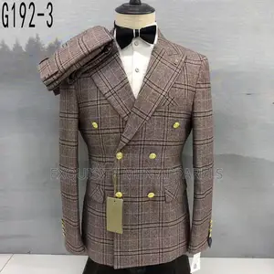 Checkers Double Breasted Turkish Men’S Suit