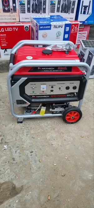 Maxmech 15kva Petrol Generator 10o%Copper Wire