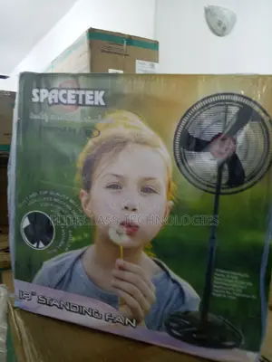 Spacetex 18inches Standing Fan With Wide Oscillation