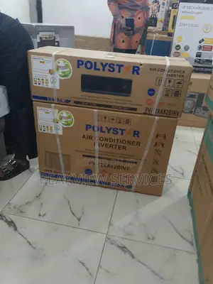 Premium Finish Polystar Ac - 1.5hp Black Model Pv-12xa82binv