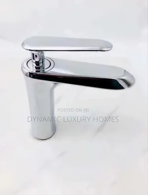 High Quality Heavy Gauge Chrome Basin Mixer Faucet