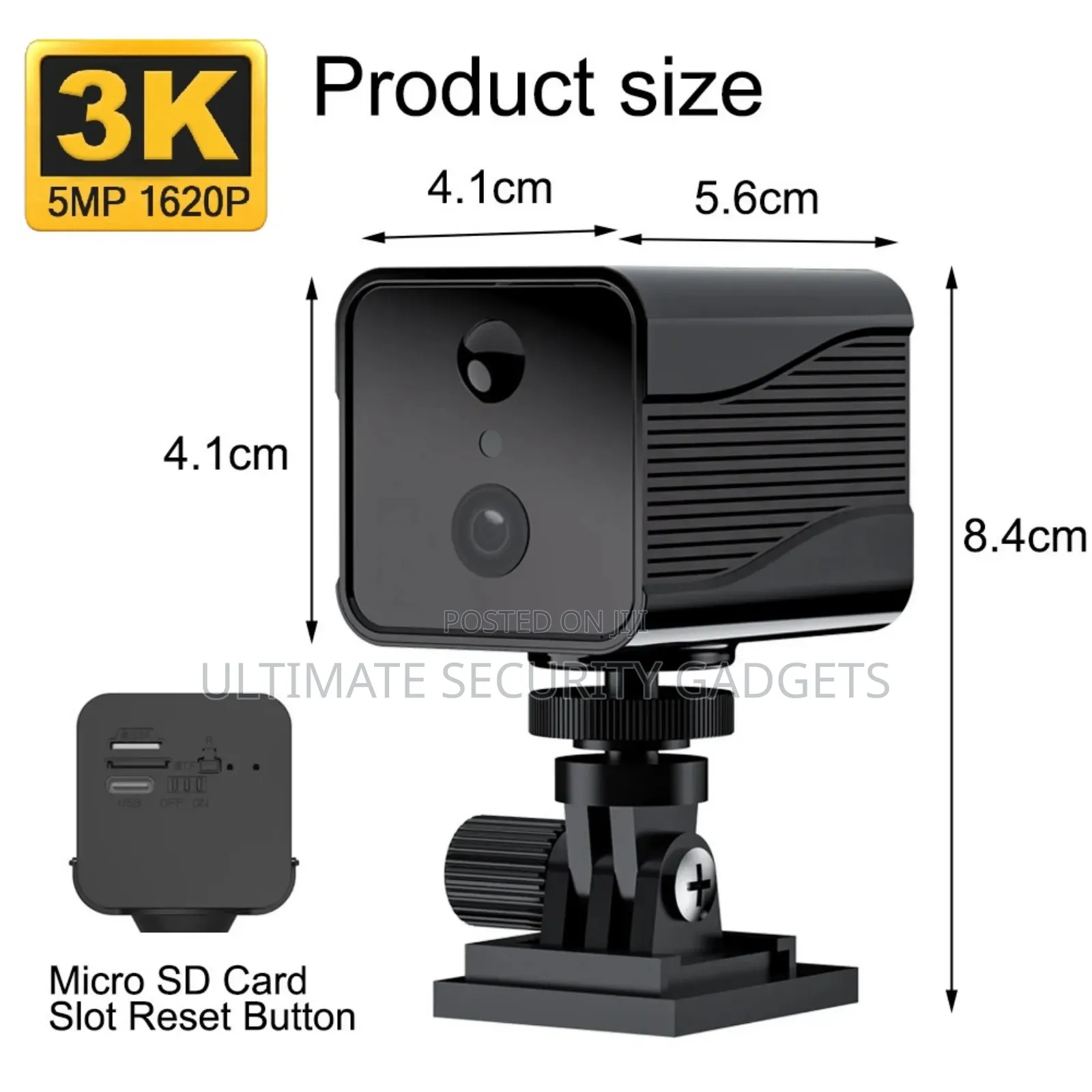 4g Sim Rechargeable Mini Hd Ip Camera