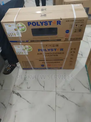 Go Inverter - Polystar 1.5hp Black Split Unit Ac Pv-12xa82bi