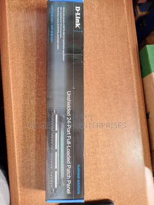 D-Link 24port Unshielded Full - Loaded Patch Panel.
