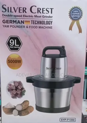 Silver Crest Yam Pounder and Multifunctional Food Machine 9l