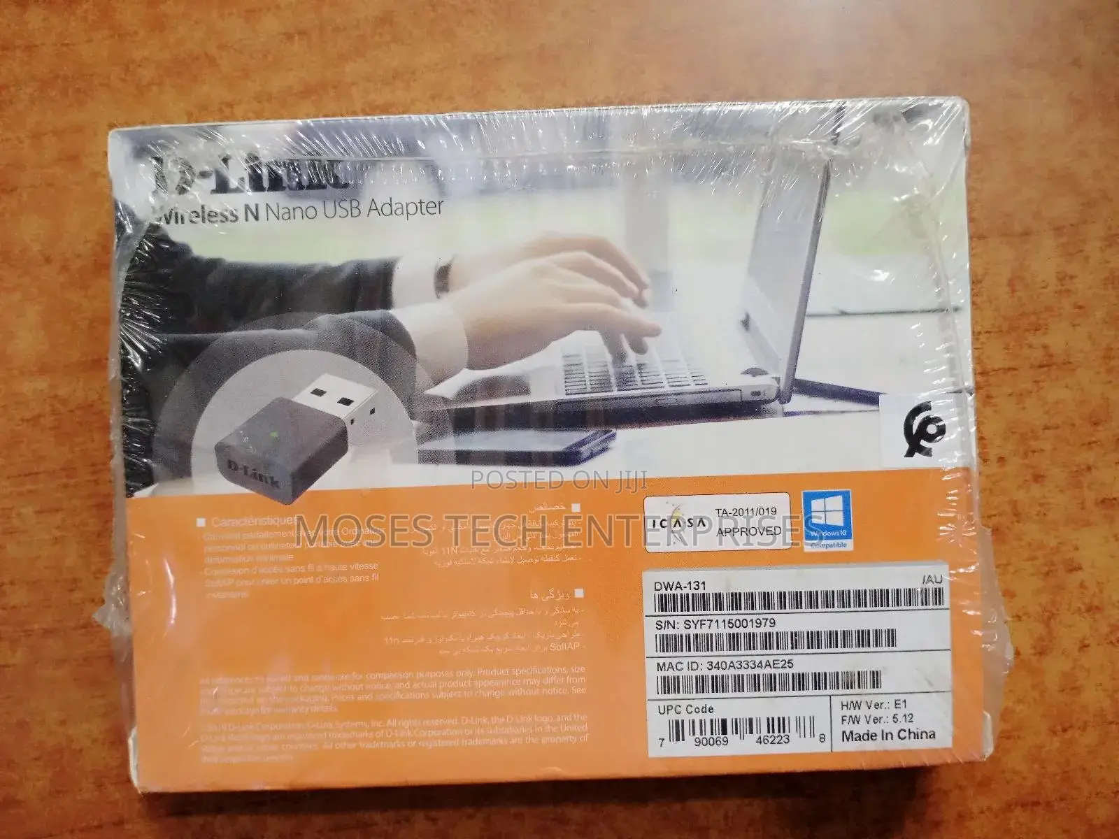 Dlink Wireless N Nano Usb Adapter.