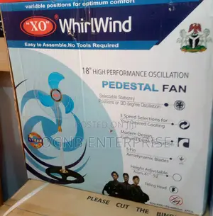 18 Inches Ox Pedestal Fan