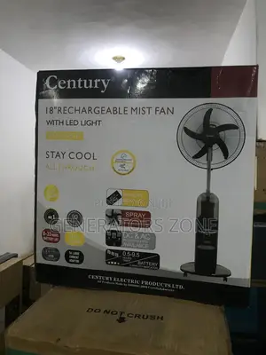 "Revolutionary Refreshment: Century Mist Fan Unveiled"
