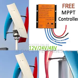 Cut Your Nepa Bills With 5,000w of Free Vertical Wind Turbine Energy