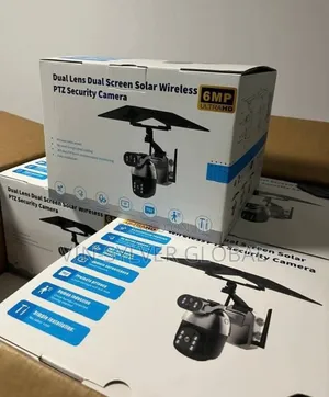 Dual Solar Dual Lens Solar-Powered CCTV Camera 4g