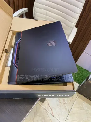 New Laptop MSI GE66 Raider 32GB Intel Core I9 SSD 1T