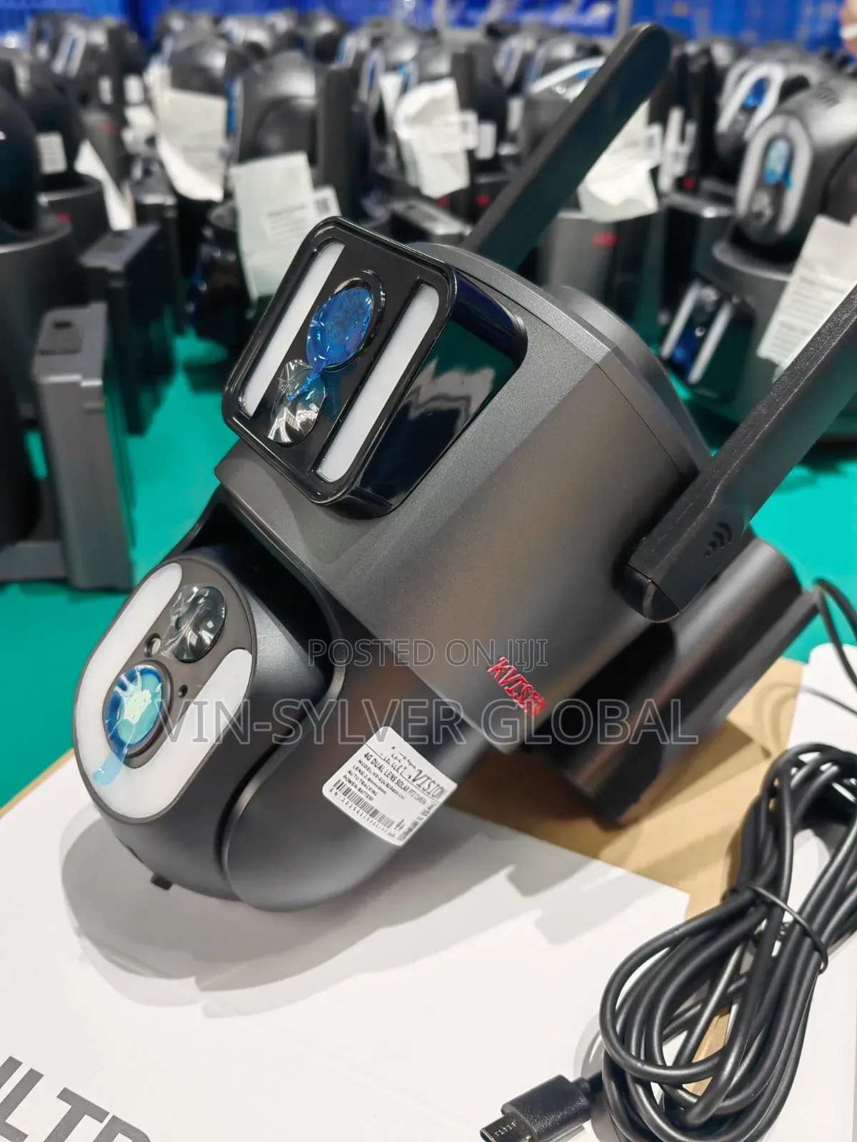 Solar CCTV Camera With High Quality Night Light