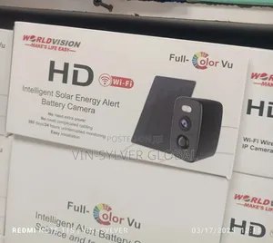 Solar Powered CCTV Camera Wi-Fi With Two Way Audio