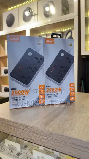 Ldnio 3 Power Sockets With 6 Usb Port Power Extension Socket