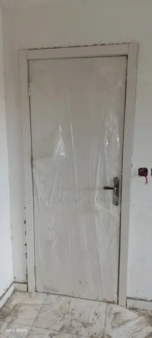 White Wooden Door