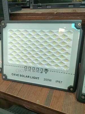 200watts Indoor and Outdoor Solar Light With Separate Panel