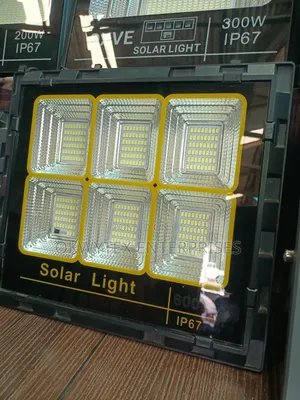600w Indoor and Outdoor Solar Light With Separate Panel