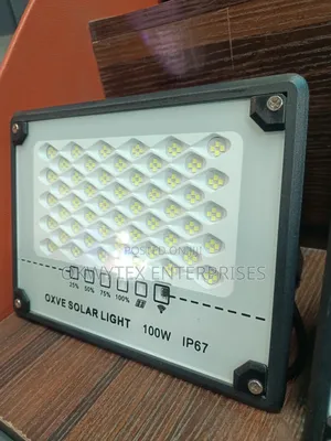 100watts Indoor and Outdoor Solar Light With Separate Panel
