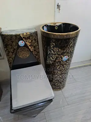 Water Closet With Standing Basin