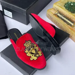 Italian Red Half Shoe Available in Sizes