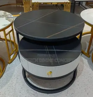 2 in 1 Nesting Ceramic Top Centre Table