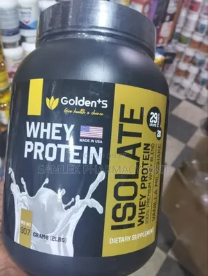 Golden Plus Whey Protein Isolate -(Vanilla, 2 Lb)