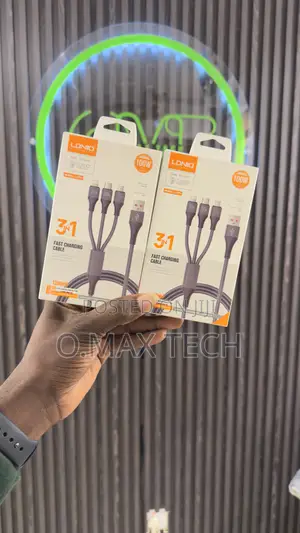 Ldnio Lc97u 100w USB-a to Ip/Micro/USB-C Cable Fast Charging