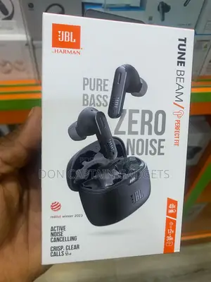 JBL Tune Beam Perfect Fit Anc Wireless Earbuds