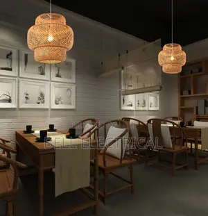 Classical Bamboo Weaving Pendant Light