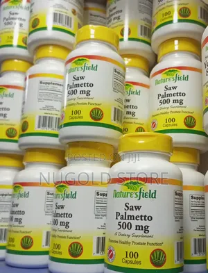 Nature's Field Saw Palmetto 500mg by 100 Capsules