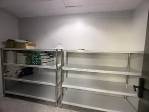 6ft Stainless Steel Commercial Rack / 304 Steel Stand Shelf