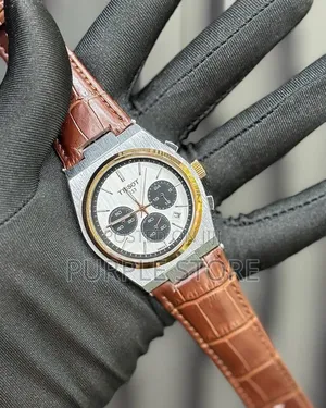 Tissot Chronograph  Brown  Leather 