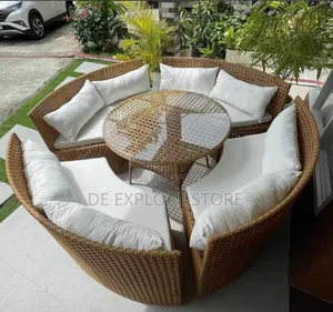 Circle Outdoor Set With Cushion