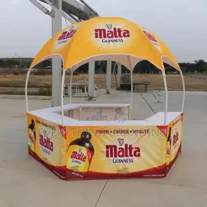 Beverage Promo Dome Tent Branding Print | Event Advertising