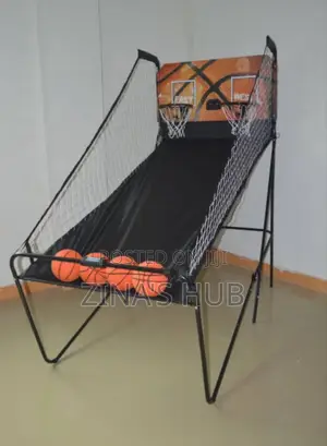 Basketball Arcade With Basketballs New