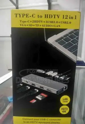 Type C HDML 12 to 1 Adapter