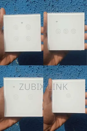 Tuya Wifi Smart Switches 1, 2, 3 and 4gang. Black/White