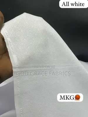 MKG White Swiss Cotton Voile