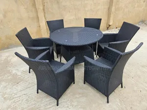 6 Seaters Rattan Round Table Top.