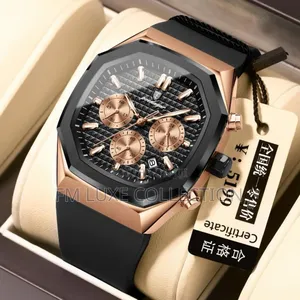 Luxury Poedagar Wristwatch With Active Chronograph