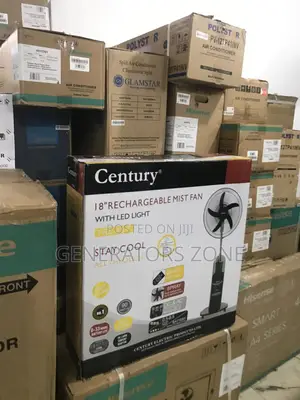 "Adjustable Comfort: The Versatile Century Mist Fan"