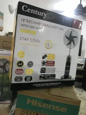 Say Goodbye to Stuffy Air: Century Mist Fan"