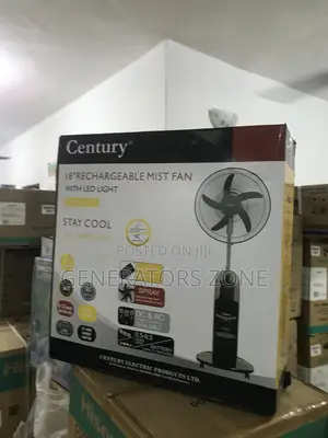 "Innovative Cooling: The Century Mist Fan Advantage"