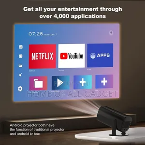 Smart Projector.Decoding Support Impressive Picture Quality,