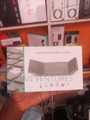 Foldable Keyboard With Touchpad