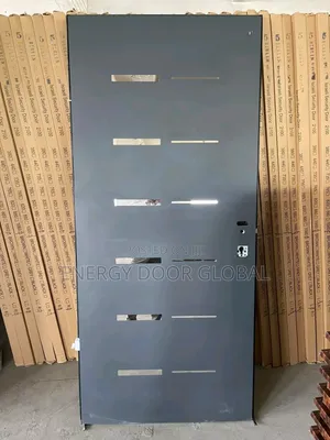 Madrid 3ft Security Isreali Door With Multiple Chrome