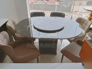 Dining Table With Marble Top