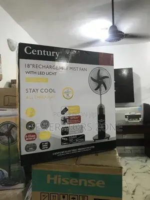 Experience The Soothing Touch Of Century Mist Fan