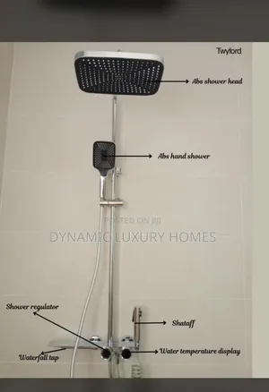 Luxury England Digital Standing Shower Mixer Chrome