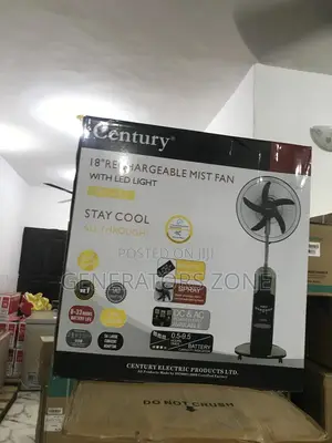 Sleek Design, Powerful Performance: Century Mist Fan